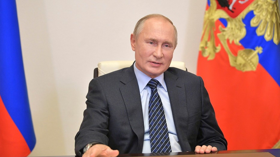 Az elnökválasztás hivatalos eredményére vár Vlagyimir Putyin / Fotó: Northfoto