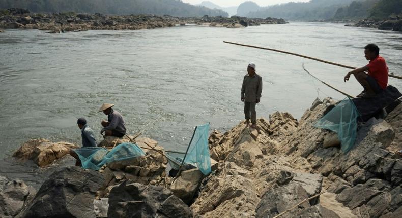Villagers along the Mekong River in Laos and Thailand say their fish catch has dwindled as dams have come online