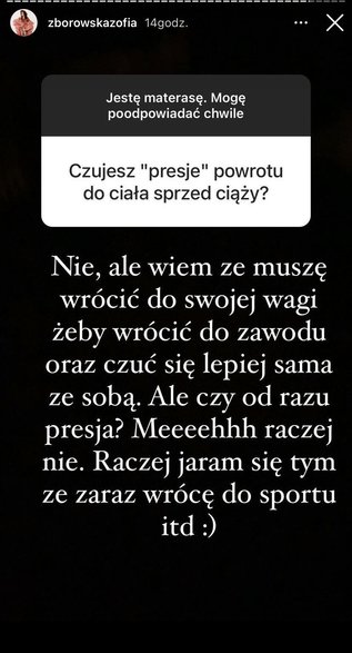 Zofia Zborowska w szczerym wyznaniu na Instagramie