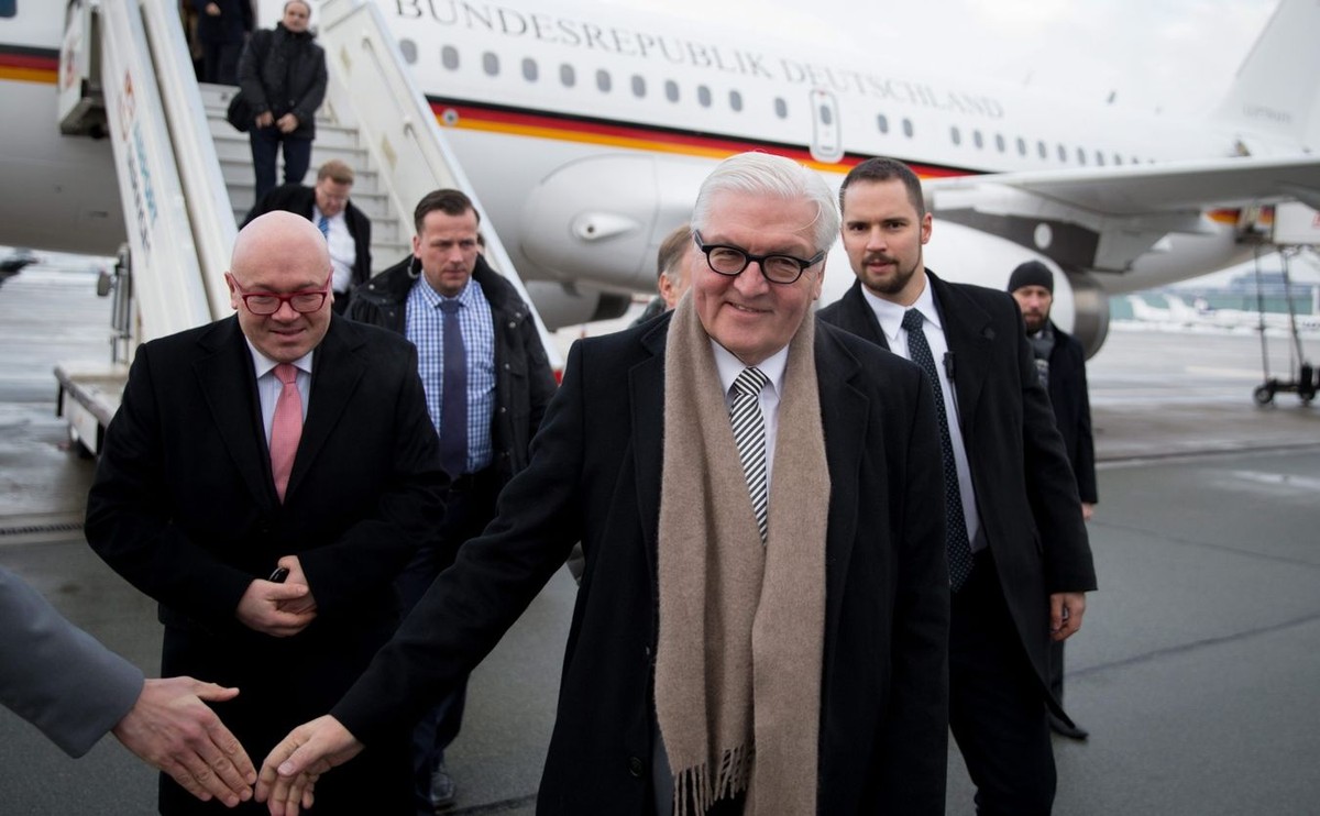 Frank-Walter Steinmeier w Warszawie