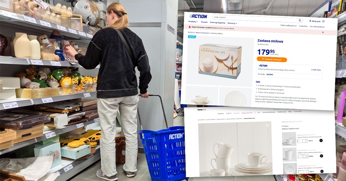 Action ma prawdziwy hit! Porcelanowy klasyk niezbędny w każdym domu 3 razy taniej niż w Home&You