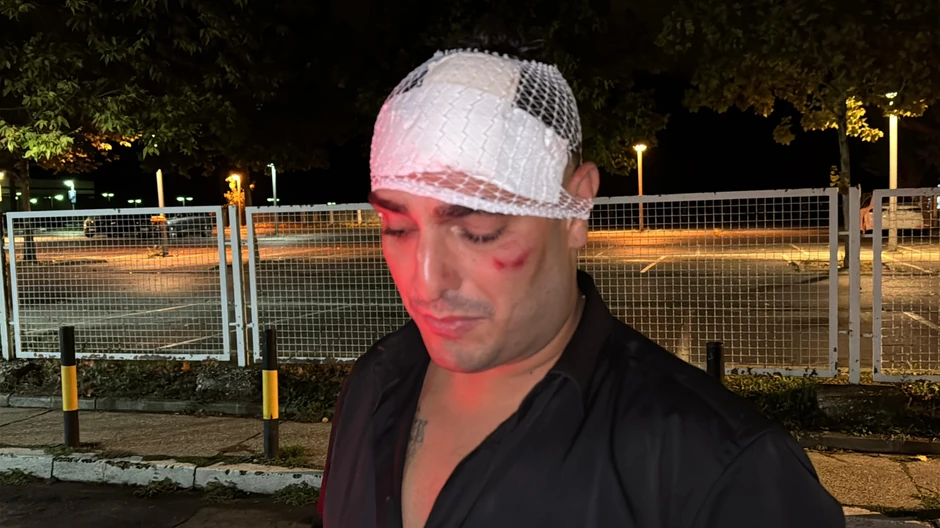 Darko Lazić posle nesreće