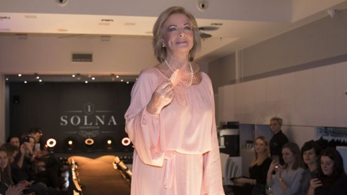 Bożena Dykiel w pokazie Showroom