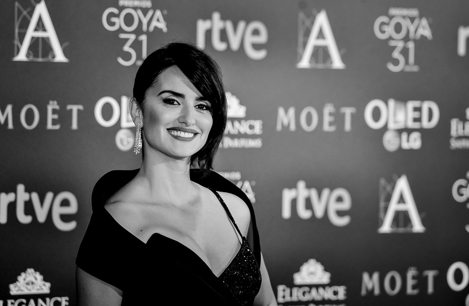 Penélope Cruz na gali nagród Goya