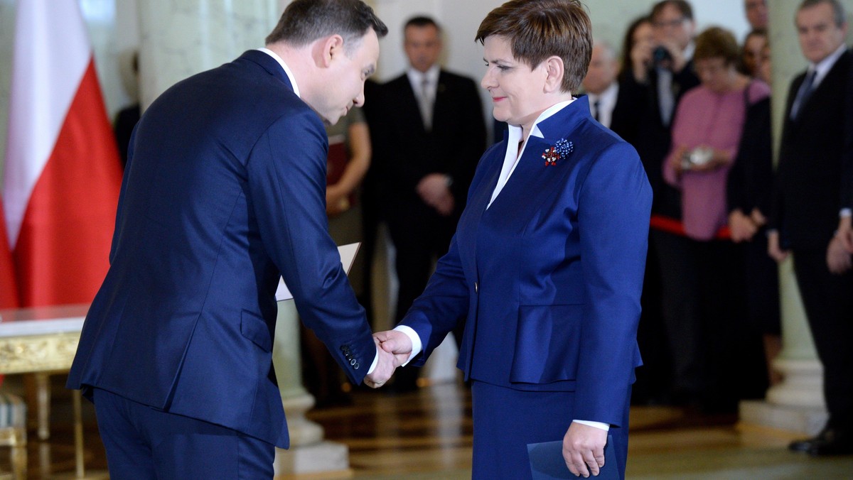 Andrzej Duda Beata Szydło