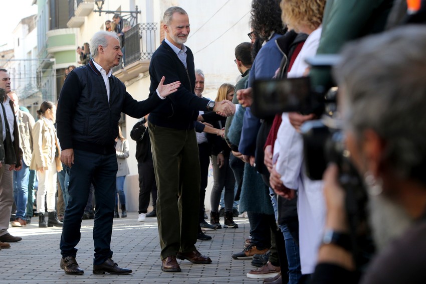 Kralj Felipe VI i kraljica Leticija posetili su region Valensije, 19.11.2024.