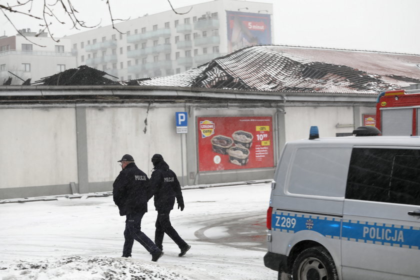 Na miejscu pojawiła się również policja.