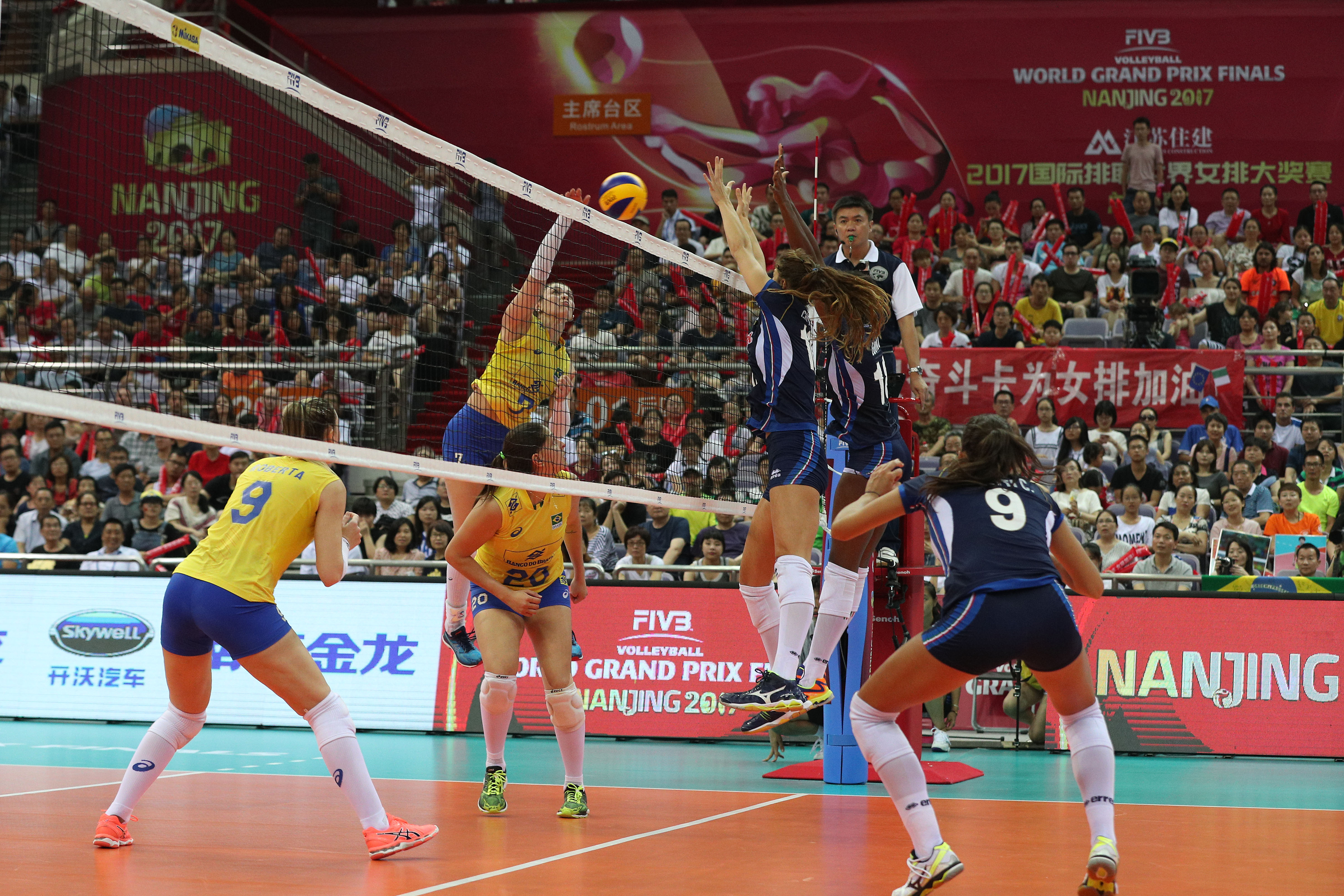 Nations League pallavolo: Italia-Brasile finale alle 20