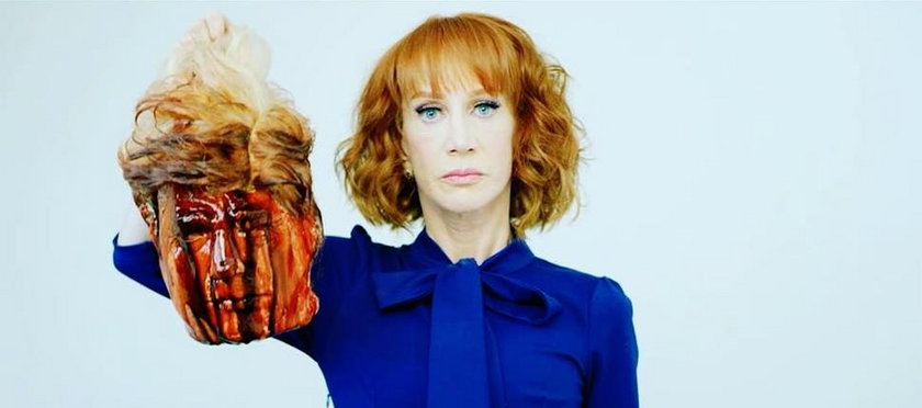 Głupi żart z Trumpa kosztował Kathy Griffin stanowisko w CNN