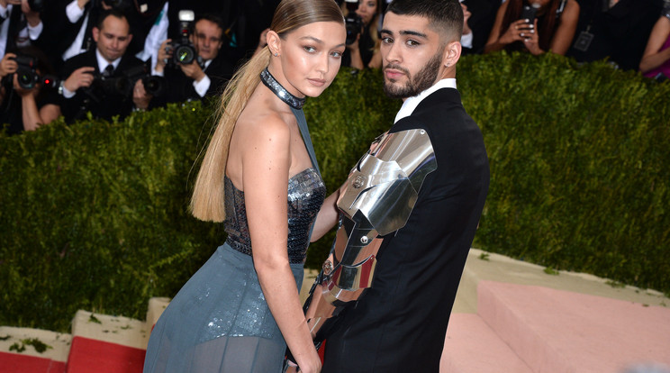 Gigi Hadid és Zayn Malik /Fotó: Northfoto