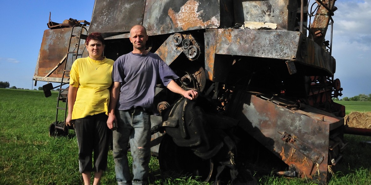 Dorota i Rafał Buczkowscy w pożarze stracili cały dobytek