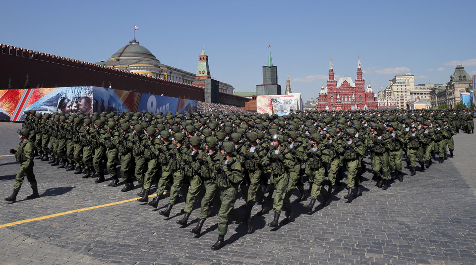Pokaz sił rosyjskiego wojska
