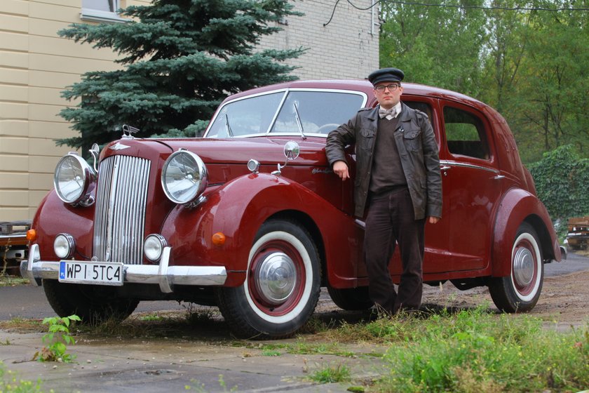 Wyjątkowy Austin A125 Sheerline Saloon z 1953 roku jest w rodzinie pana Marcina Chrzanowskiego ponad 35 lat