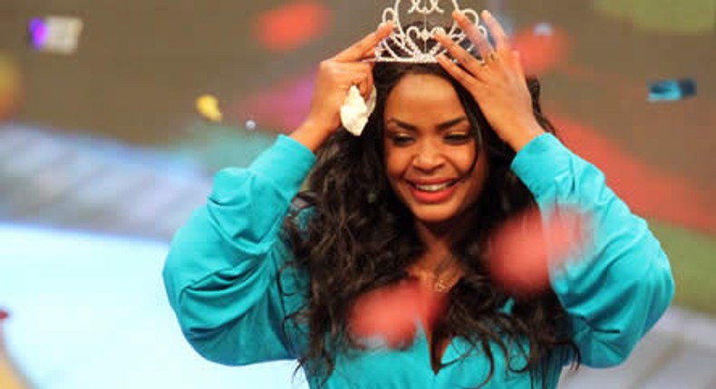 Dillish Matthews in 2013 when she won Big Brother Africa: The Chase 