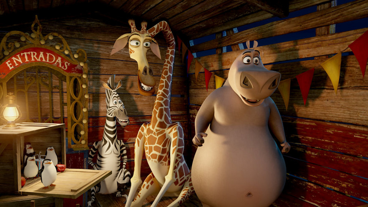 Animacja "Madagaskar 3" drugi tydzień z rzędu okupuje pierwsze miejsce amerykańskiego box office'u.