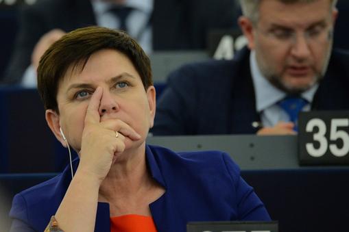 Beata Szydło europarlament bruksela głosowanie