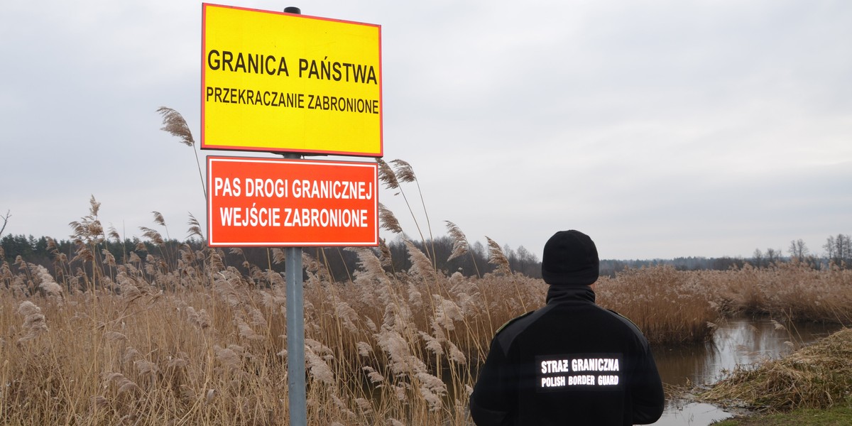 Zwłoki w rzece Świsłocz. Ciała kobiety i mężczyzny znalazła Straż Graniczna. Zdjęcie ilustracyjne.