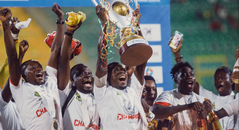 Photos: Asante Kotoko lift GPL trophy in colourful coronation