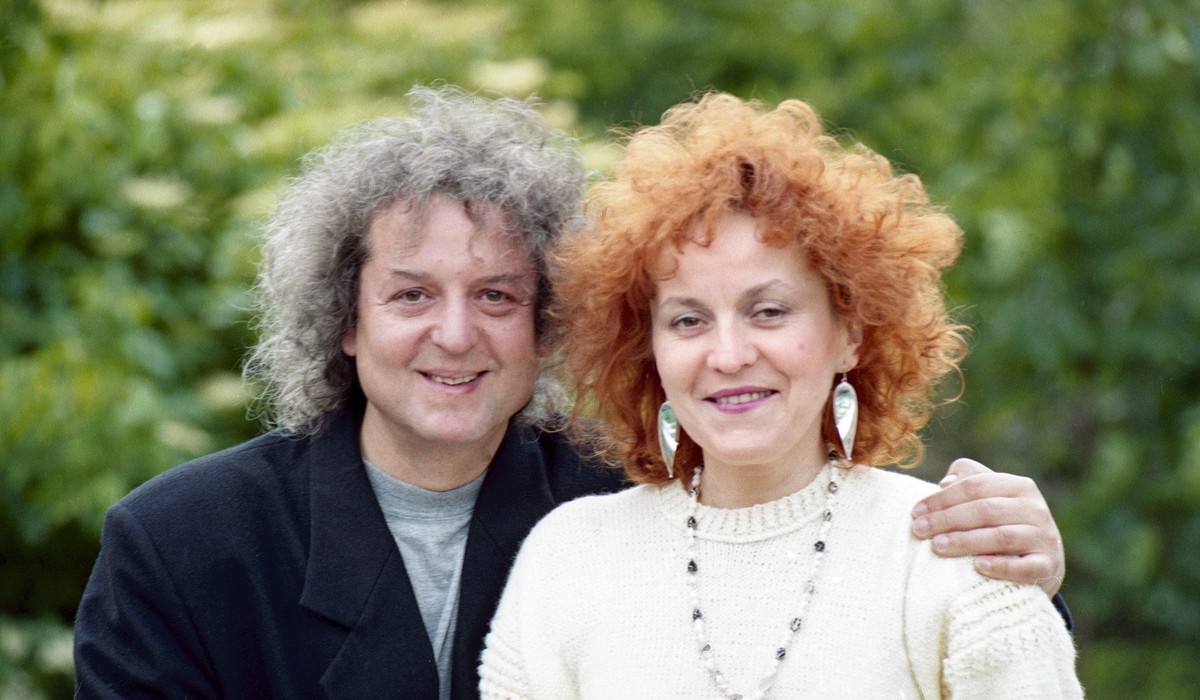 Tadeusz Woźniak i Jolanta Majchrzak-Woźniak podczas gali wręczenia statuetek