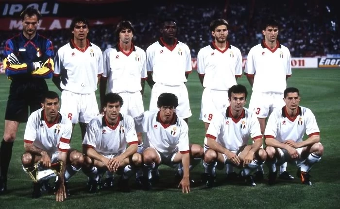AC Milan w finale Ligi Mistrzów w 1994 roku