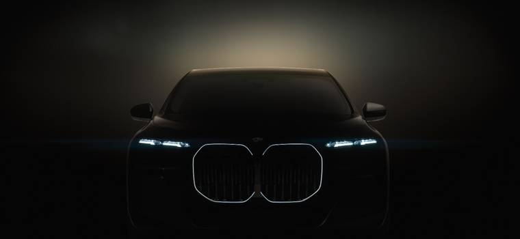Jak BMW zapowiada nową serię 7? Pokazuje ogromny przedni grill