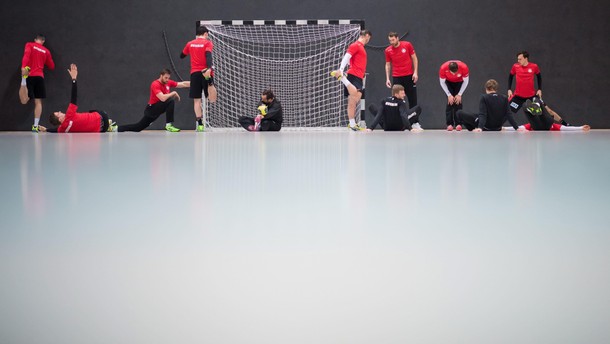 National German handball team press conference