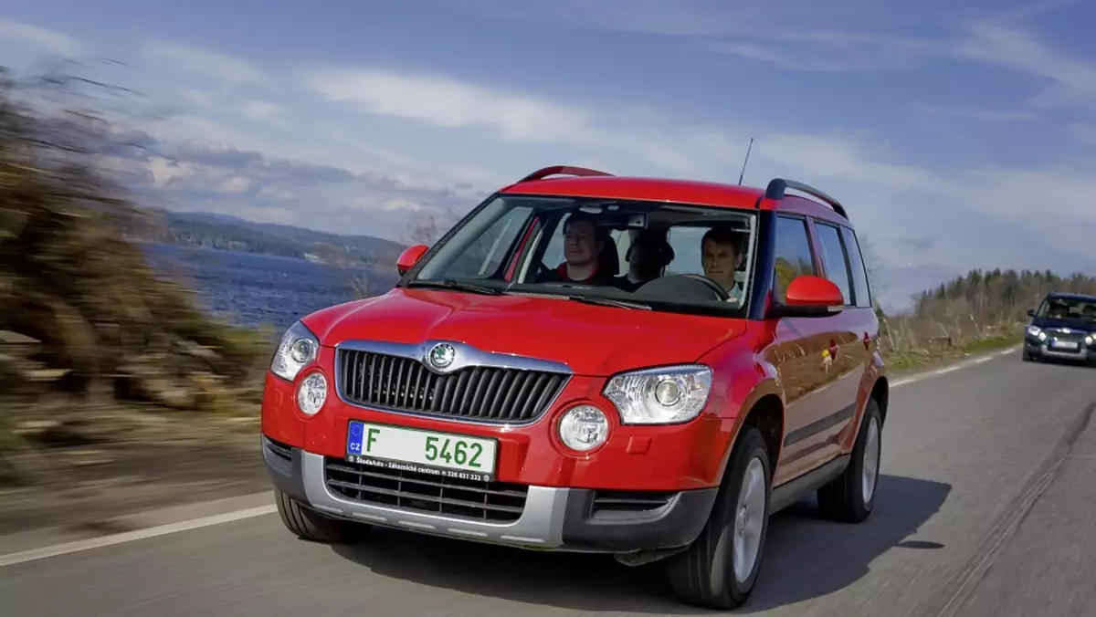 Skoda Yeti - Najbezpieczniejsza wśród SUVów