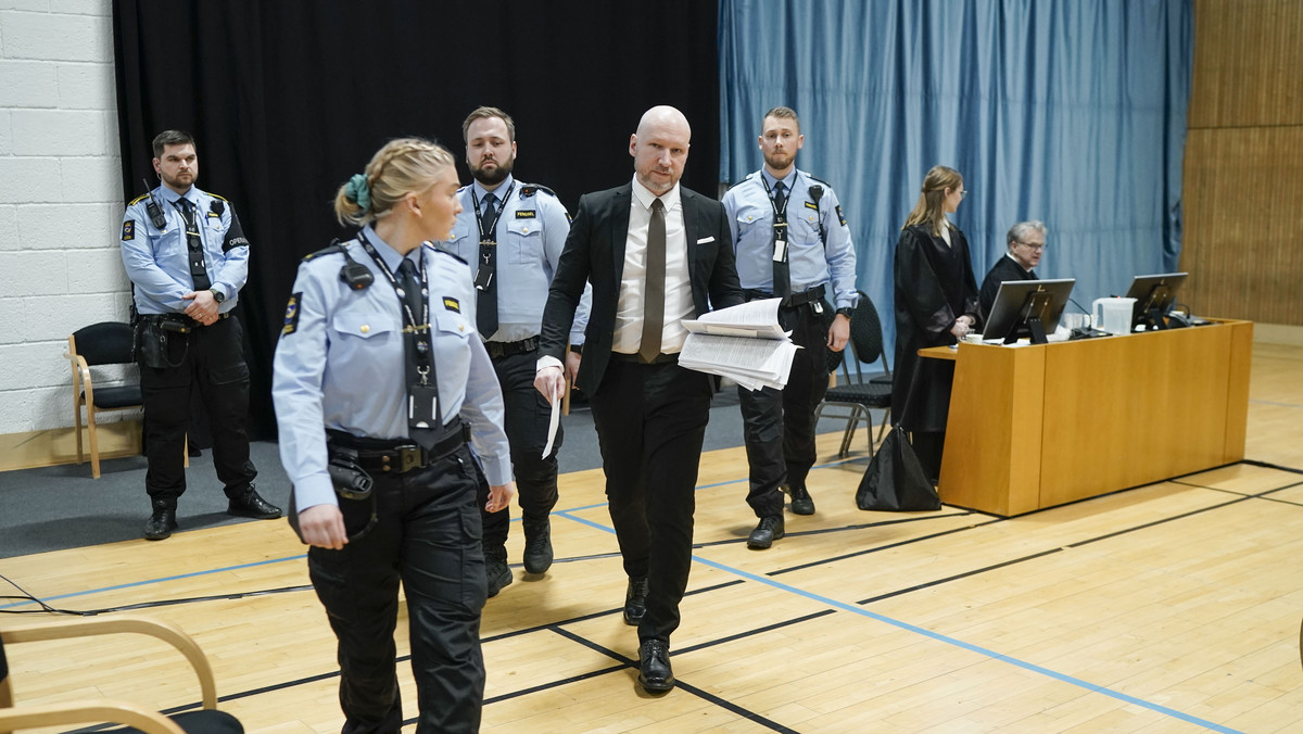 Anders Breivik pozwał Norwegię. Sąd zabrał głos