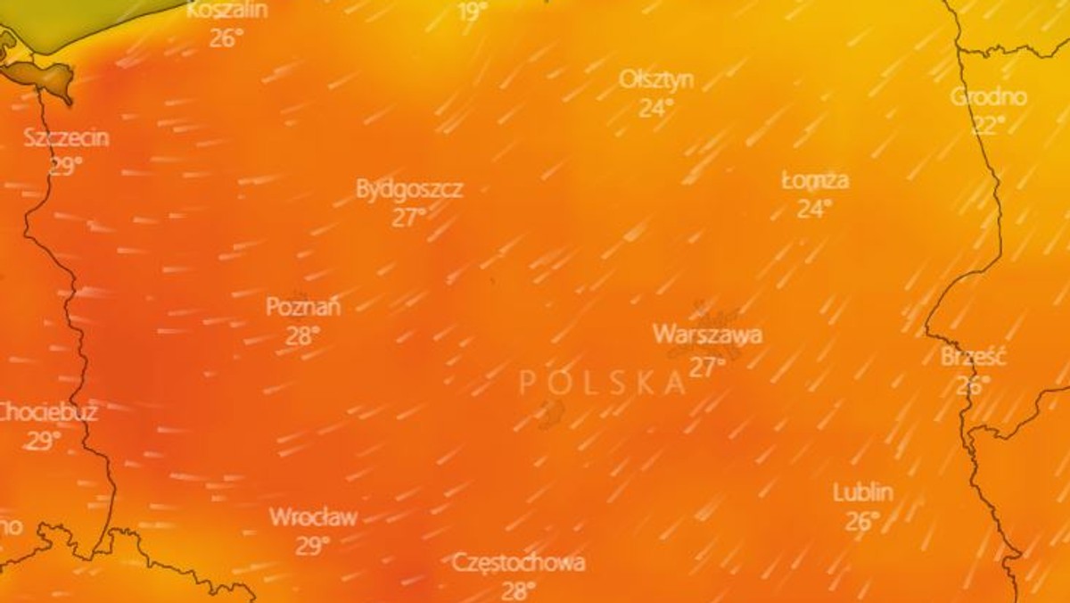 Prognoza pogody w Polsce. W sobotę będzie pochmurno, ale ciepło w całym kraju