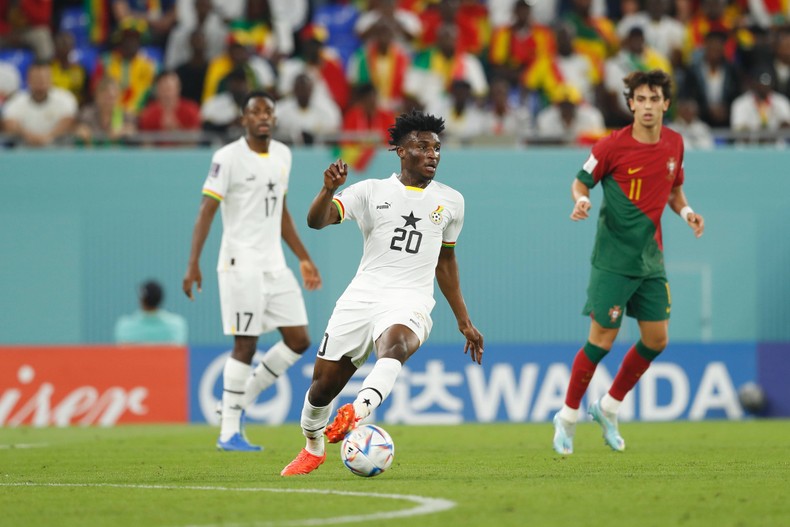 Ghana's superstar Kudus.