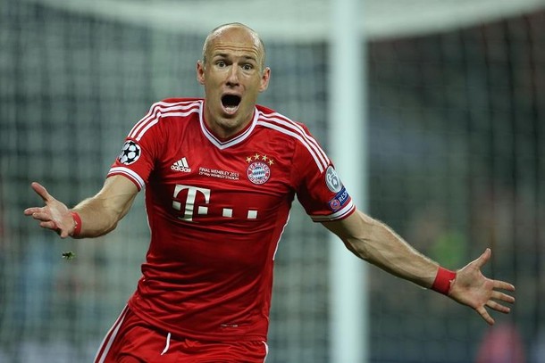 Arjen Robben finał ligi mistrzów bayern