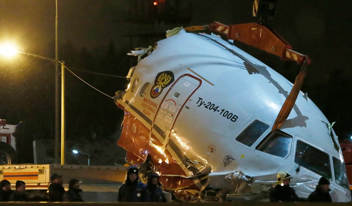 Katastrofa samolotu w Moskwie