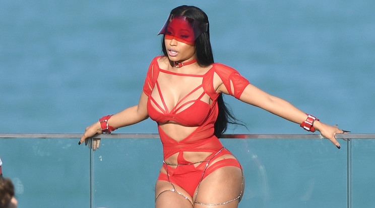 Nicki Minaj ismét megvillantotta híres vonalait /Fotó: Profimedia-RedDot