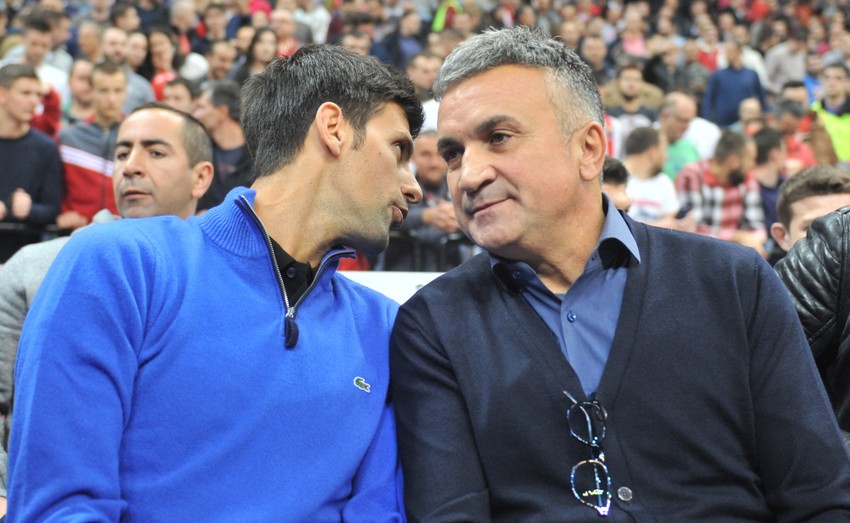 Novak i Srđan Đoković