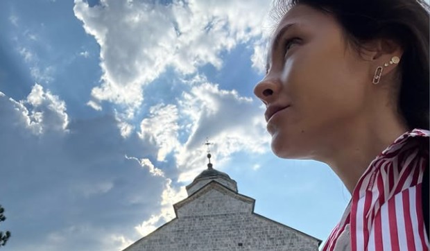 Dragana u manastiru Kovilj