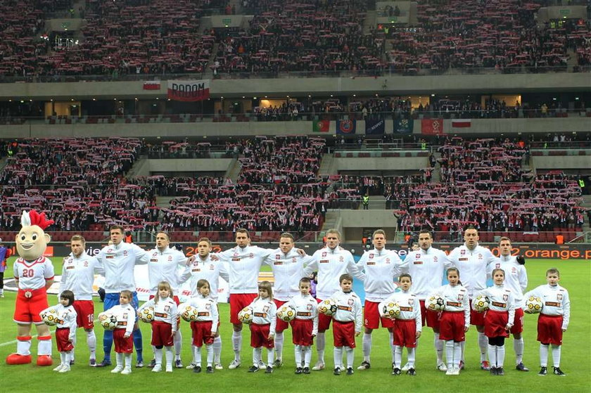 Polska - Portugalia na stadionie narodowym