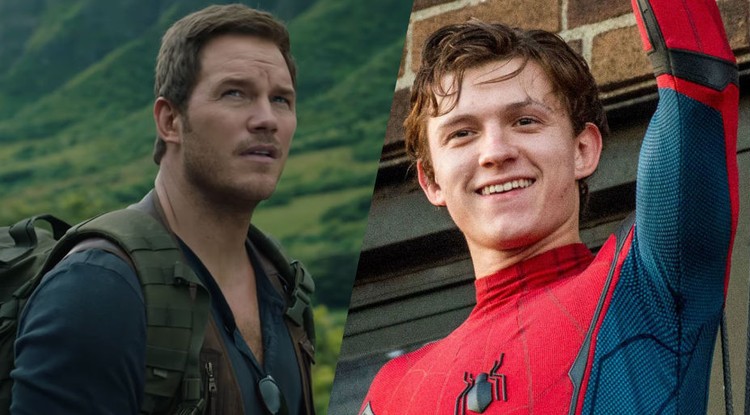 Chris Pratt és Tom Holland