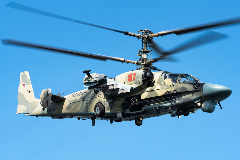 Śmigłowiec bojowy Kamov Ka-52 — ok. 101 szt.