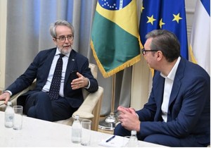 Aleksandar Vučić i ambasador Brazila