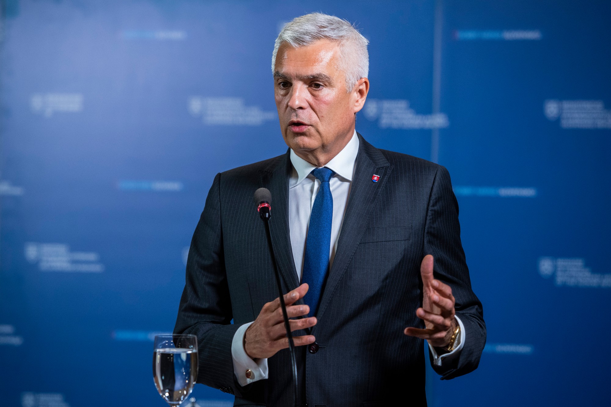 Bývalý minister zahraničných vecí a európskych záležitostí SR Ivan Korčok (nominant SaS).