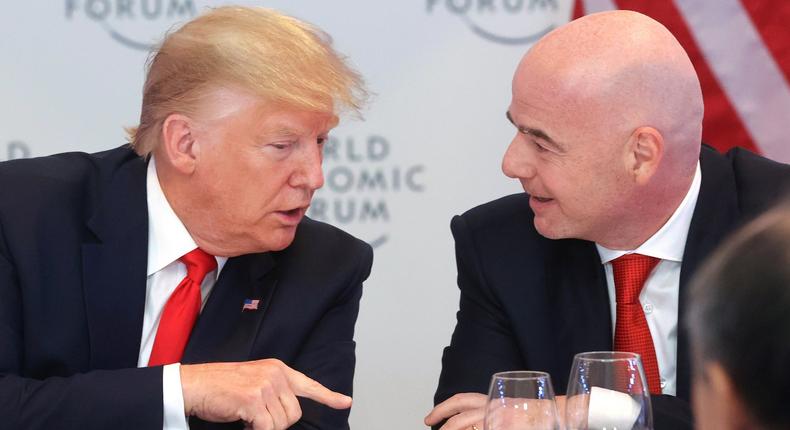 Donald Trump/Gianni Infantino