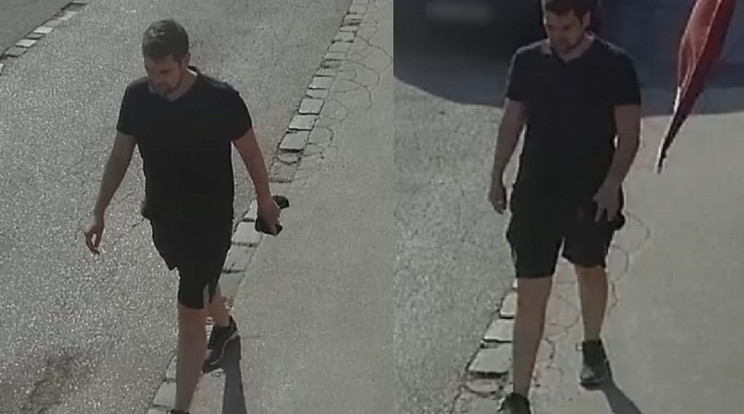 Keresik a férfit, aki illetlenül viselkedett Budapest utcáin egy nővel./Foto:Police.hu