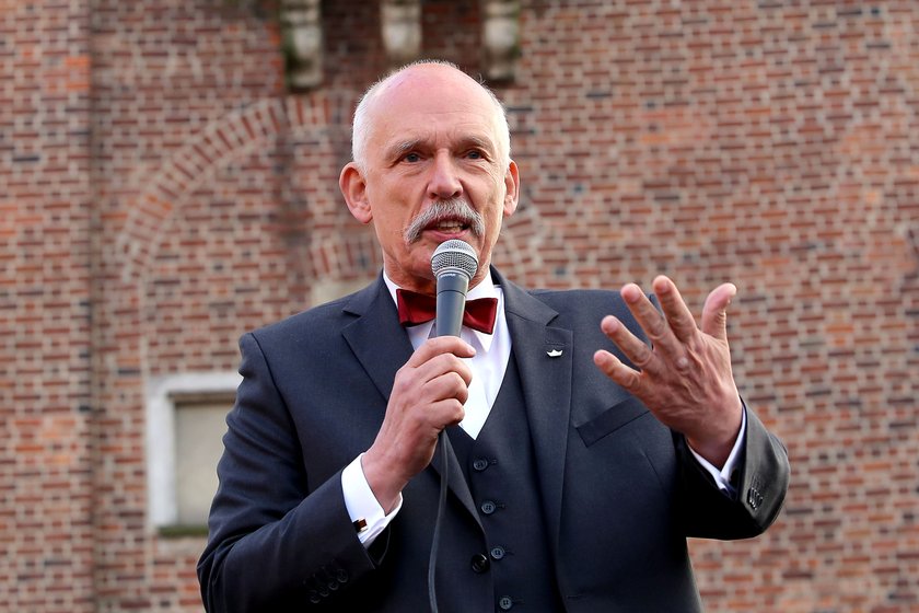 Janusz Korwin-Mikke znów szokuje