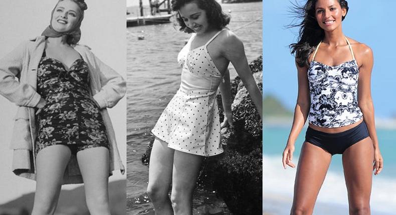 Swimsuits have changed a lot over the past few decades.Herbert Gehr/The LIFE Images Collection/Alo Ceballos/Getty