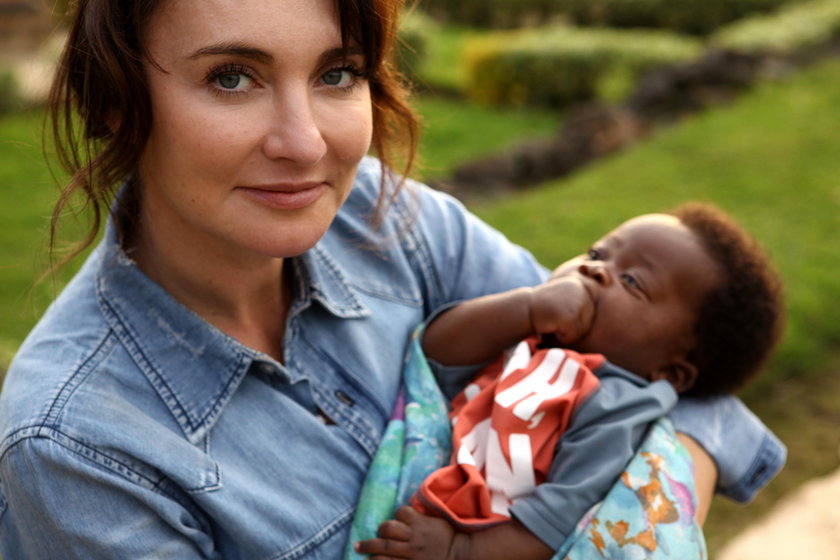 Dominika Kulczyk pomaga dzieciom w Rwandzie