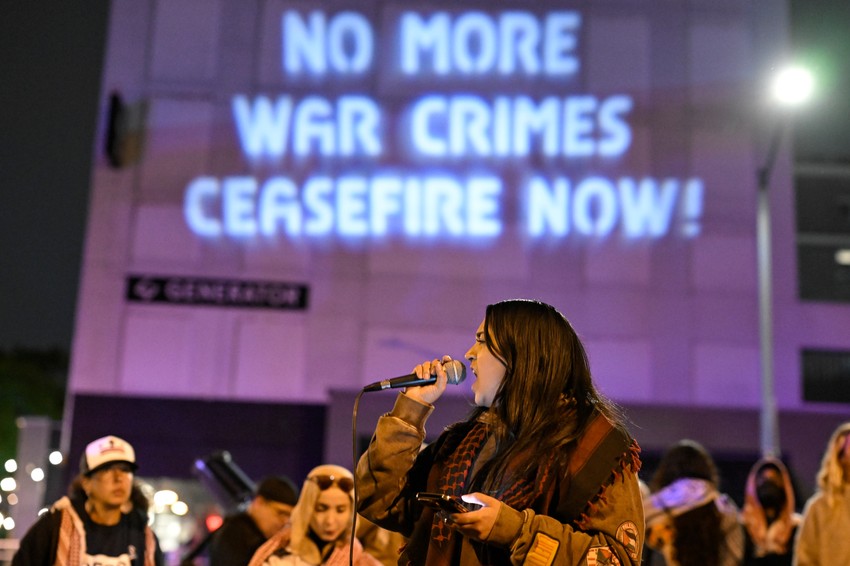 Propalestinski protest u Vašingtonu 27. aprila