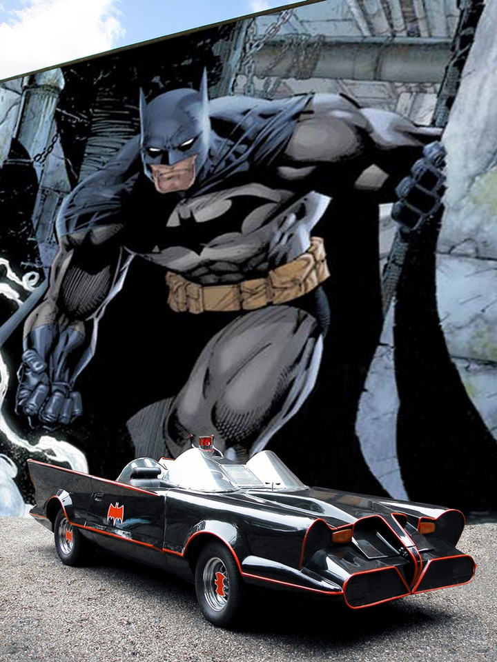 Batman źle parkuje, trzeba będzie zapłacić mandacik