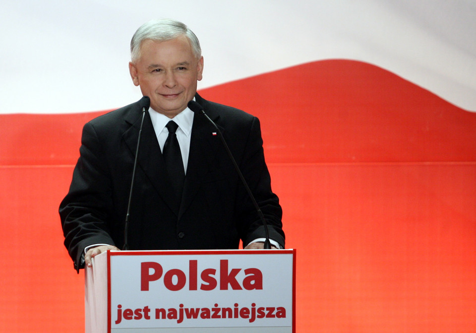 Kandydat na prezydenta Jarosław Kaczyński, fot. PAP