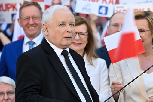 Prezes PiS Jarosław Kaczyński