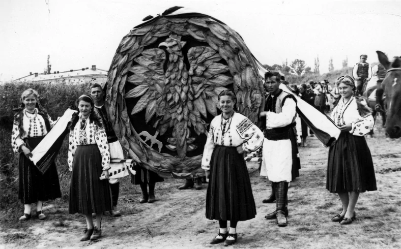 Święto winobrania w Zaleszczykach, 1938 r.